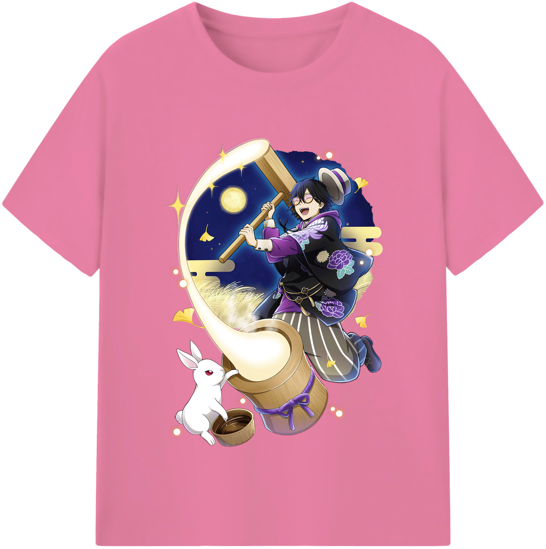 （画像用） 文豪ストレイドッグス Bungo Stray Dogs 綿100％半袖Tシャツ（フロントプリント）